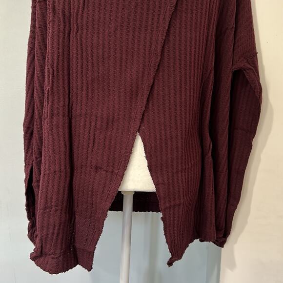 Free People Juicy Long Sleeve Tunic Top Size L - Picture 7 of 10